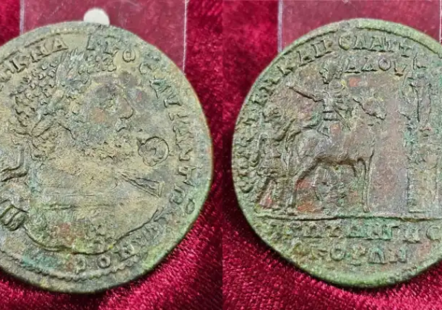 medalion cesarza Karakalii