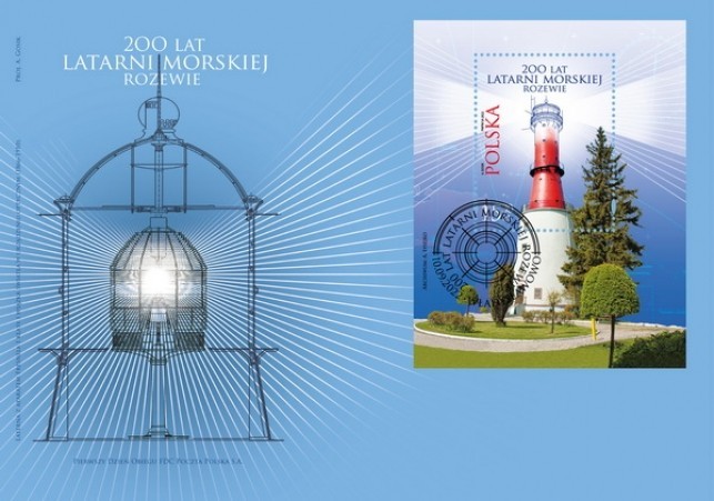 latarnia rozewie koperta fdc